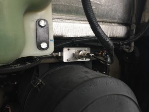 OQ sensor installed on bus 768 - detail