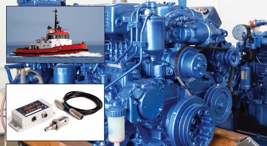 Work Boat Engine Monitoring Kit