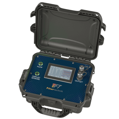 Particle Pal Plus + Water PPM: Digital Imaging Portable Particle Counter