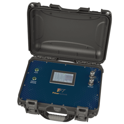 Particle Pal Plus + Water PPM and Density Sensor : Digital Imaging Portable Particle Counter