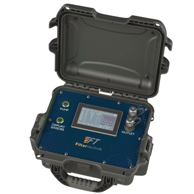 Particle Pal Plus + Water RH%: Digital Imaging Portable Particle Counter