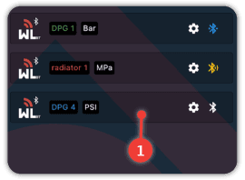 Watchlog Bluetooth Live View & Datalogging App for iOS and Android