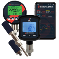 Watchlog Bluetooth Pressure & Temperature Sensors, Gauges and App for up to 4 sensors connected simultaneously